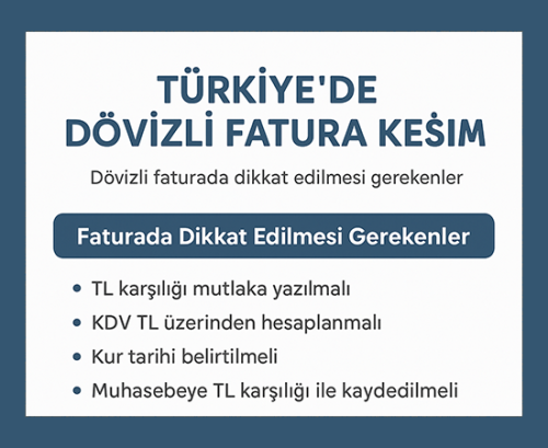 Türkiye’de Fatura Para Birimi Ne Olmalı? Dövizli Fatura Kesilir mi ve Nasıl Olmalı?